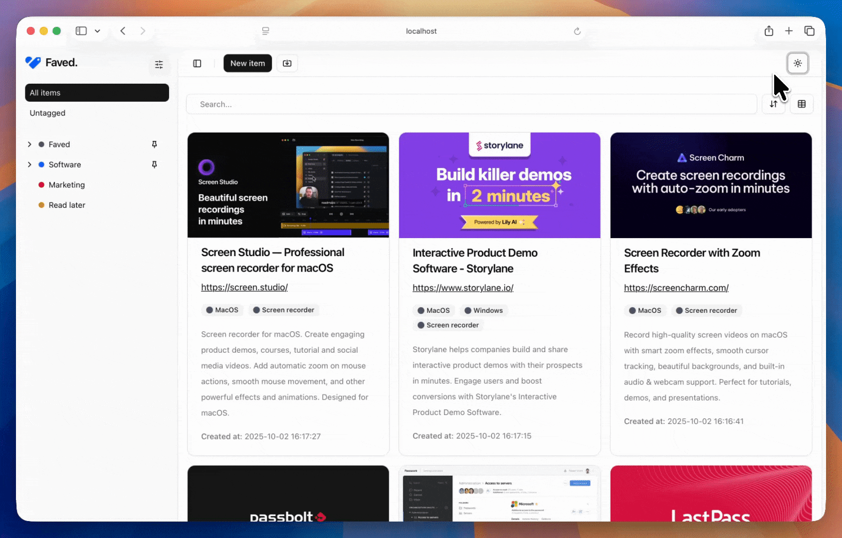 Switch dark and light mode
